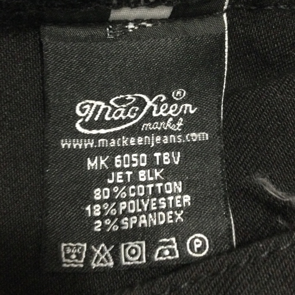 Mackeen Painted Distressed Men’s Graffiti Denim Jacket Size M - Picture 11 of 11